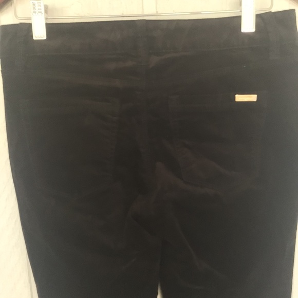 WHITE HOUSE BLACK MARKET BLACK VELVET ANKLE ZIP SKINNY JEANS SIZE 4 - Picture 13 of 16